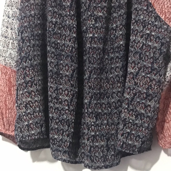 Lucky Brand Peasant blouse size 3X - Picture 7 of 10